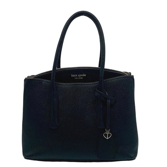 kate spade Handbags - Kate Spade Margaux Black Leather Crossbody Satchel